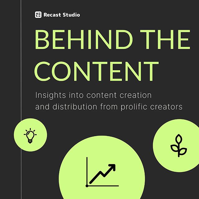 Behind the Content — podcast cover art