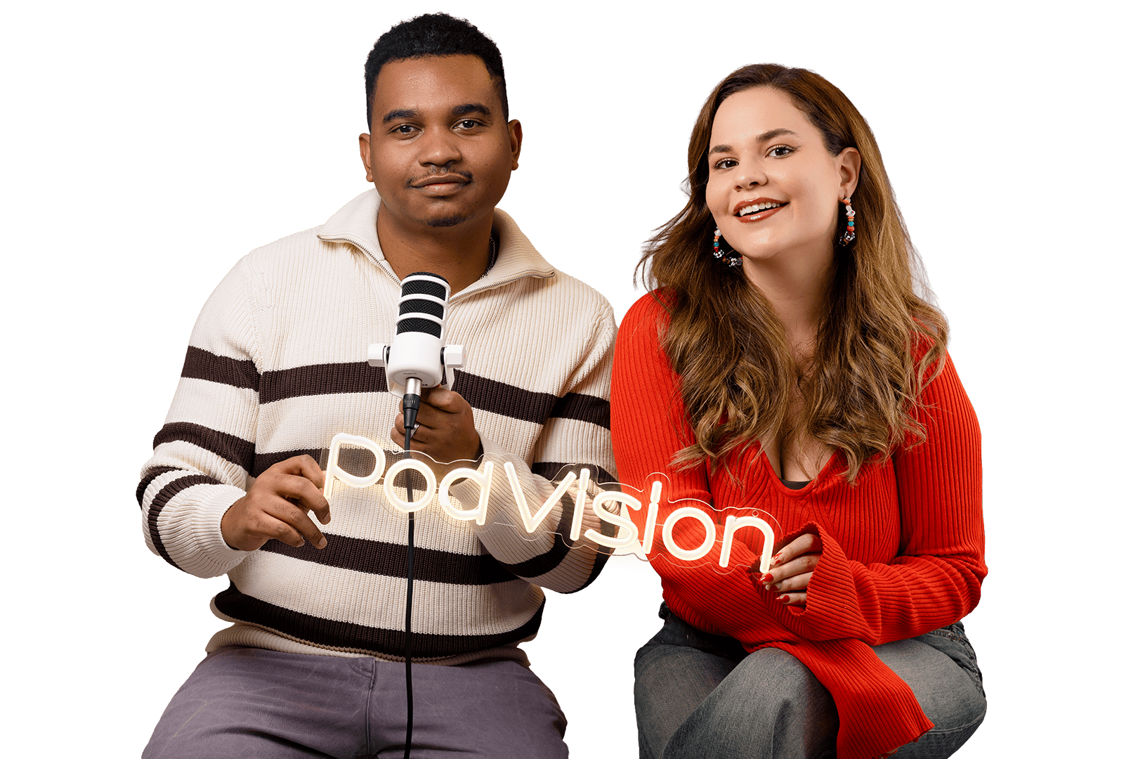 Jullian and Andreea - PodVision Founders